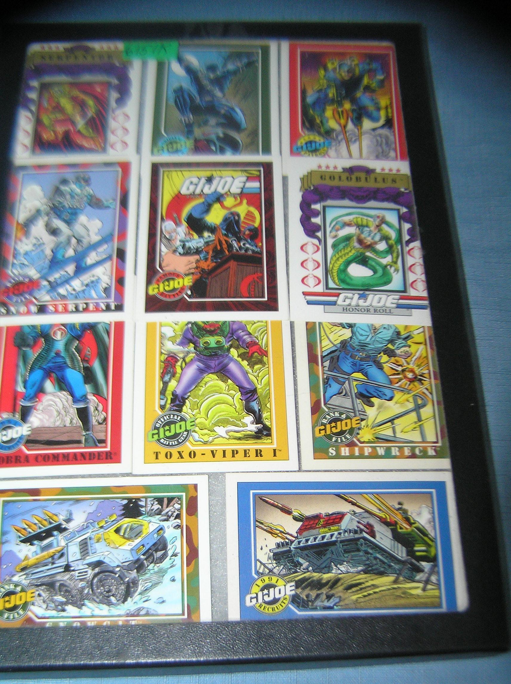 Collection of vintage GI Joe nonsports cards