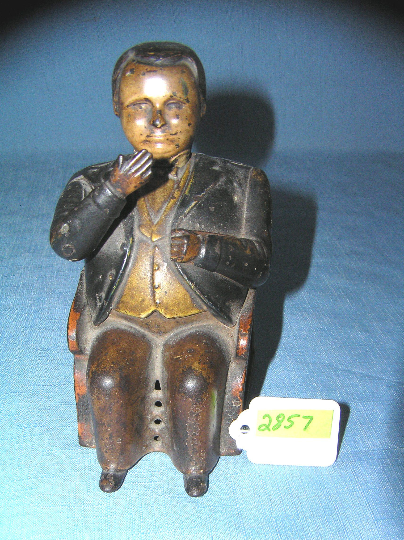 Antique Boss Tweed Tammany Hall Bank