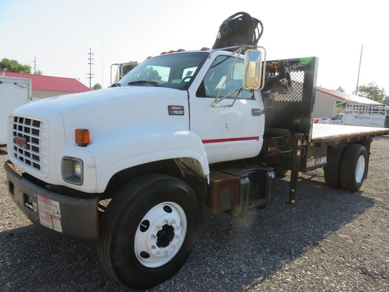 2002 GMC Topkick C7500 Kuckle Boom