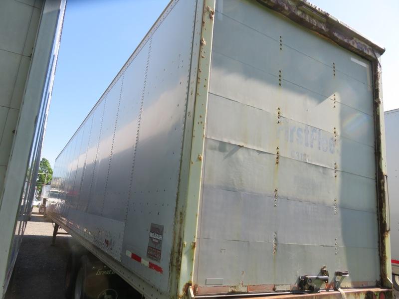 2001 Wabash 53'x102" Van Trailer