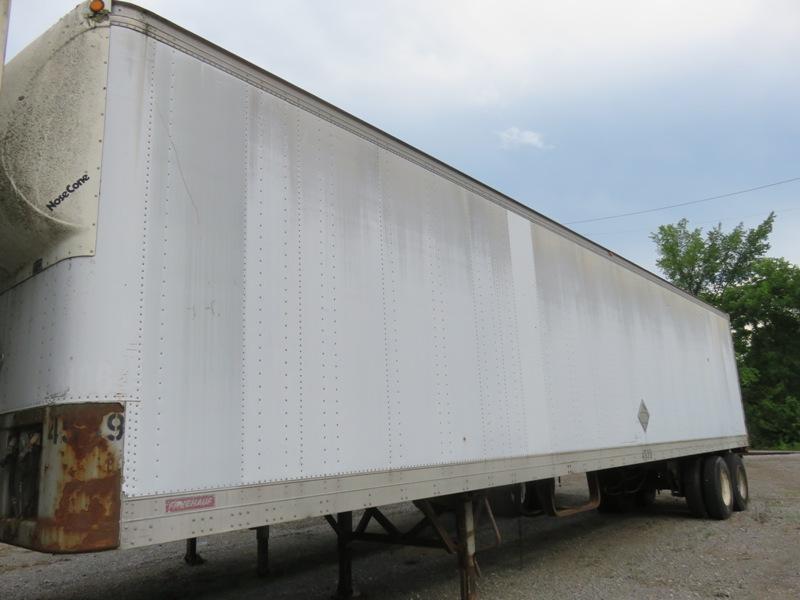 1981 Fruehauf 45' Van Trailer