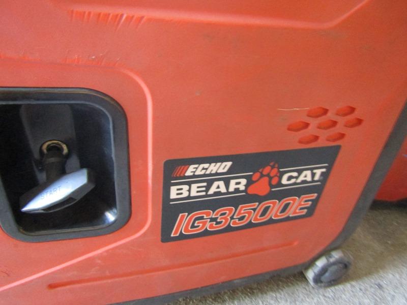 Echo Bear Cat IG3500E Generator