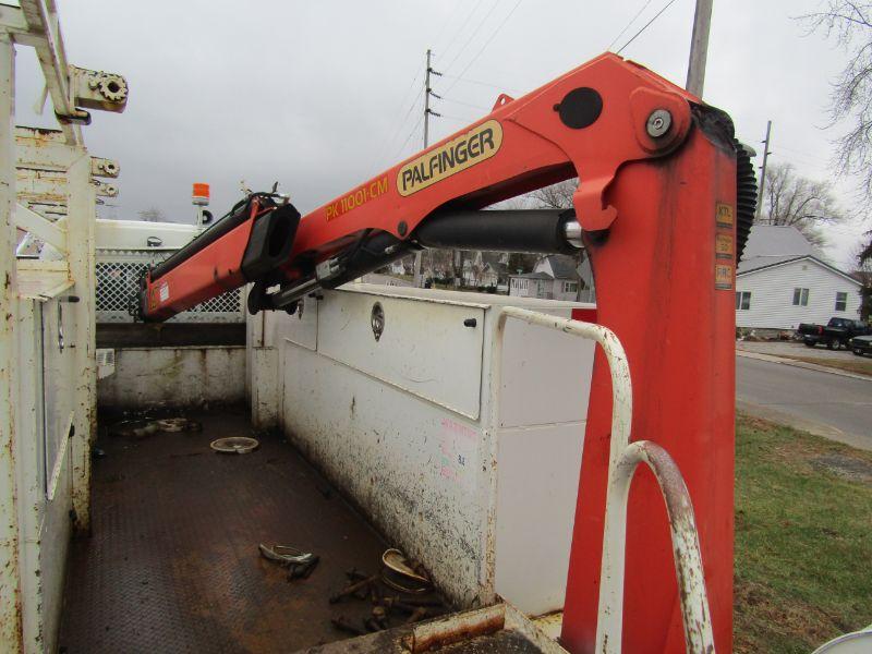 2010 Freightliner M2106 Utility w/ Crane & Rail Gears