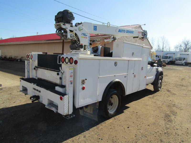 2008 Ford F550 Service Truck w/ Crane