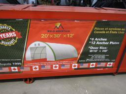 20'x30'x12' Dome Storage Shelter