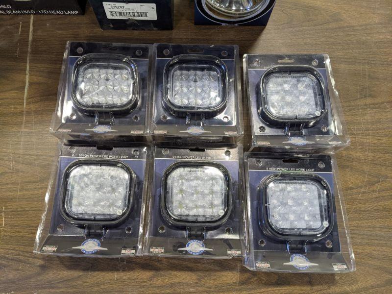 6 LED Work Lights