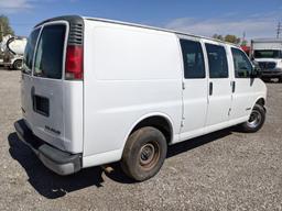 2002 Chevy G1500 Cargo Van