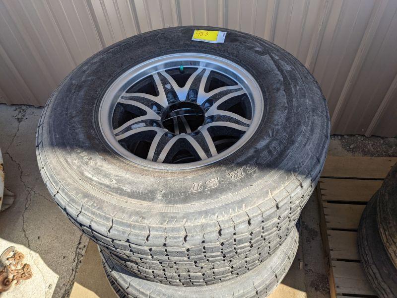 4 Trailer Tires On Rims