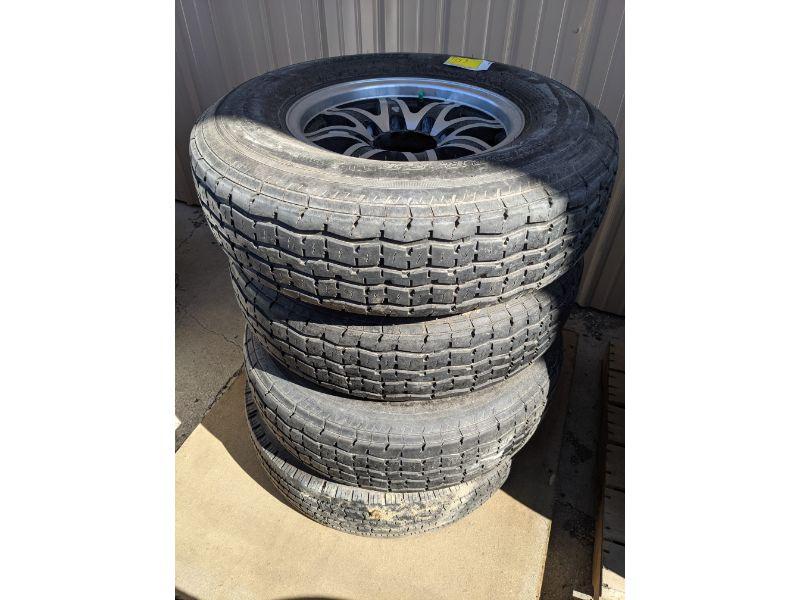 4 Trailer Tires On Rims