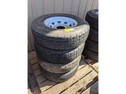 4 Trailer Tires On Rims