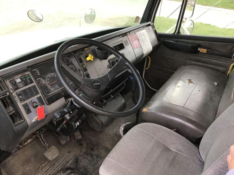 2003 Freightliner FL112 Flatbed W/ Moffett Hookup