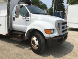 2008 Ford F650 Enclosed Service Truck