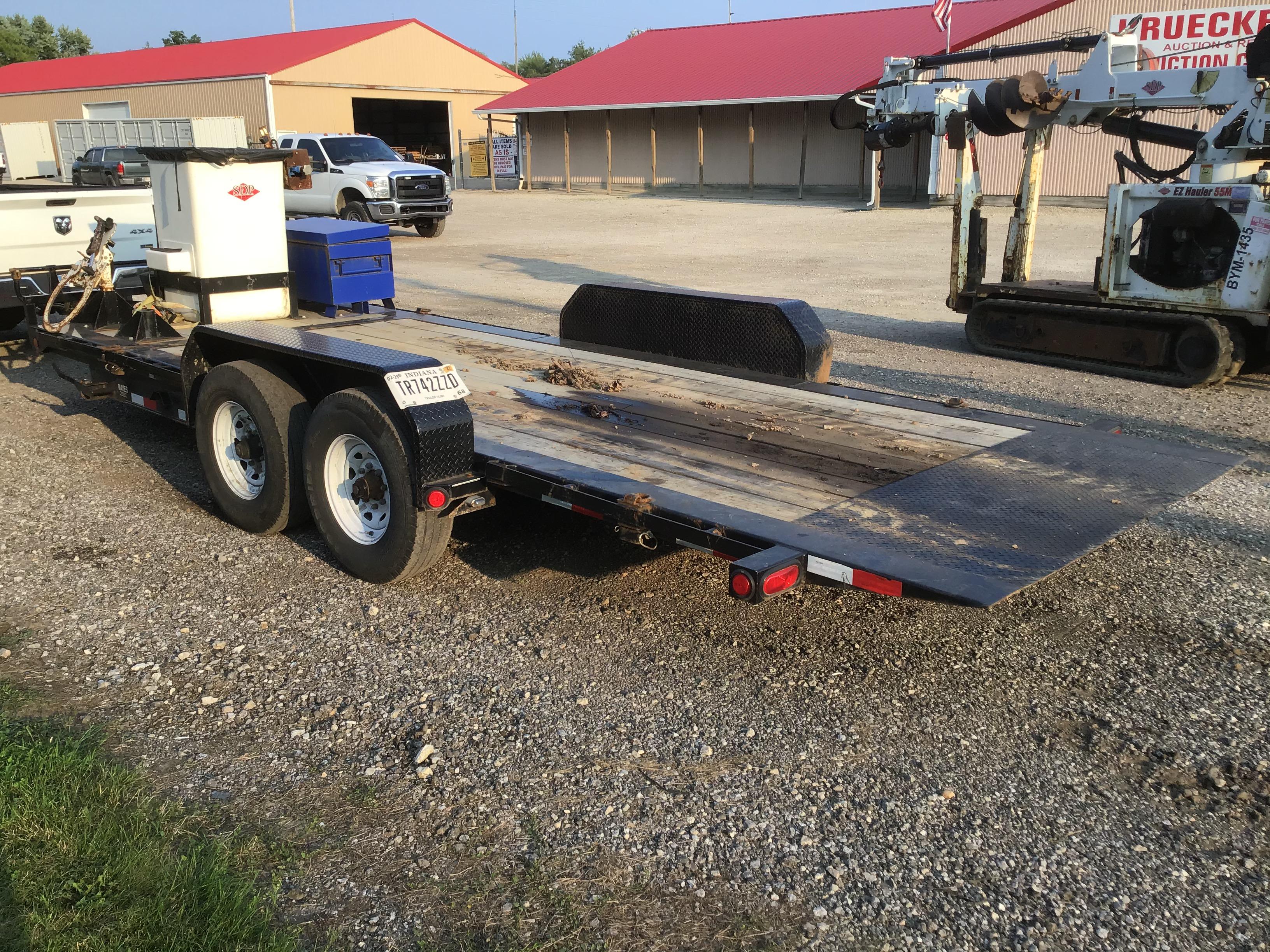 2020 PJ Tilt Bed Equipment Trailer