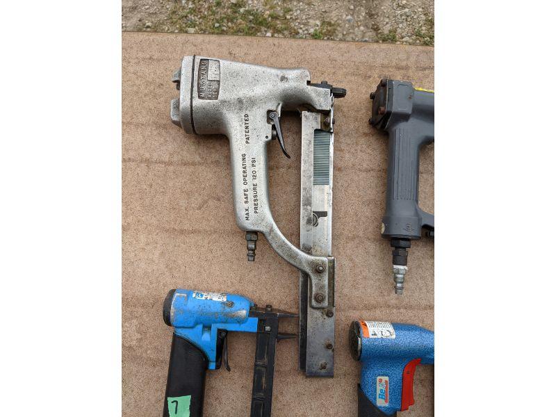 (4) Air Nailer & Stapler