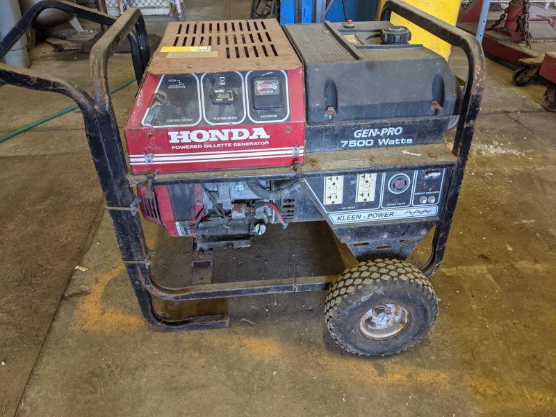 Honda Gen-Pro 7500 Watt Generator