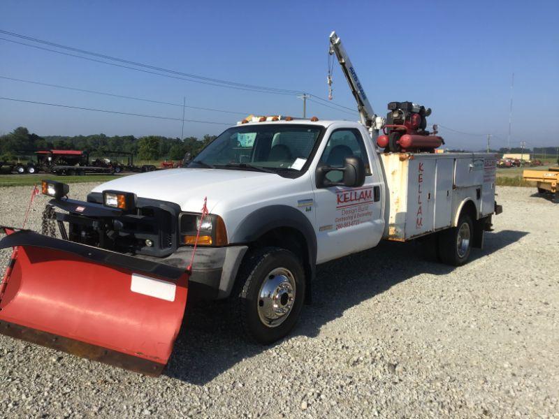 2006 Ford F550 Service Truck W/ Snowplow