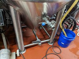 Specific Mechanical Systems 10 Bbl Jacketed Fermenter Tank