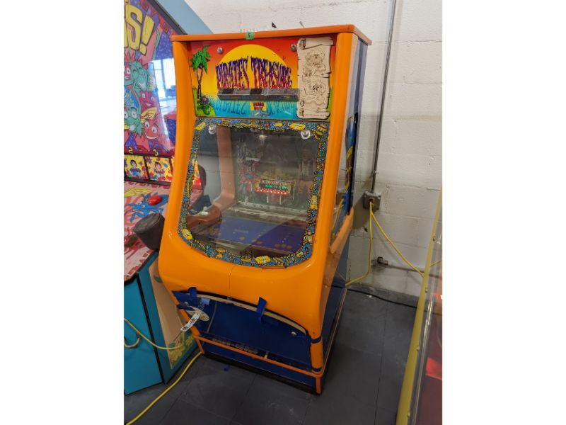 Pirates Treasure Coin Pusher Arcade Game