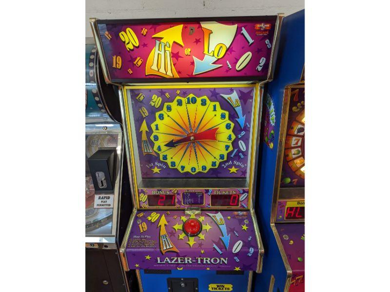 Hi or Lo Arcade Game