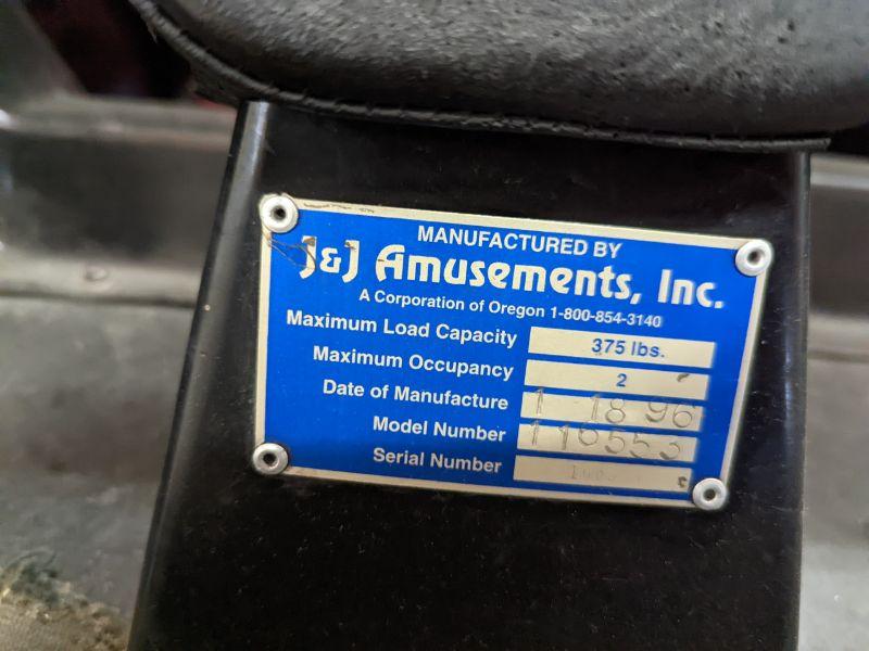 J&J Amusement 2 Seater Go Kart