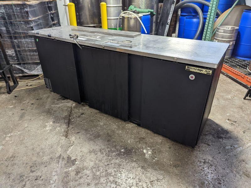Non Working Beverage Air 95" Wide Cooler