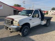 2002 Ford F350 Flatbed