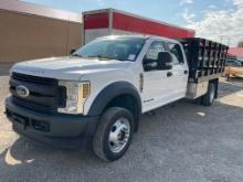 2018 Ford F550 Flatbed