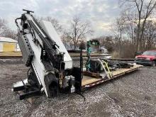 2014 IMT 40/275 Knuckle Crane w/ Flatbed