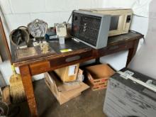 Desk, Machine Screws, Grinder Wheel, Caliper Fixtures