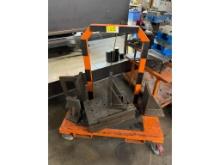 Cart w/ Steel Machine Angle And Flat plates