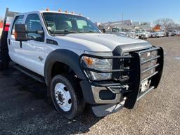 2012 Ford F550 Flatbed