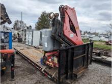 2011 Fassi F170 Knuckle Crane w/ flatbed