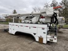 2012 Altec AM55E Bucket W Bed & Front Bumper w/ Winch