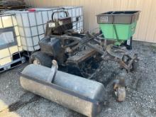 Z Plugr Turf Renovator  Aerator w/ Roller & Fertilizer