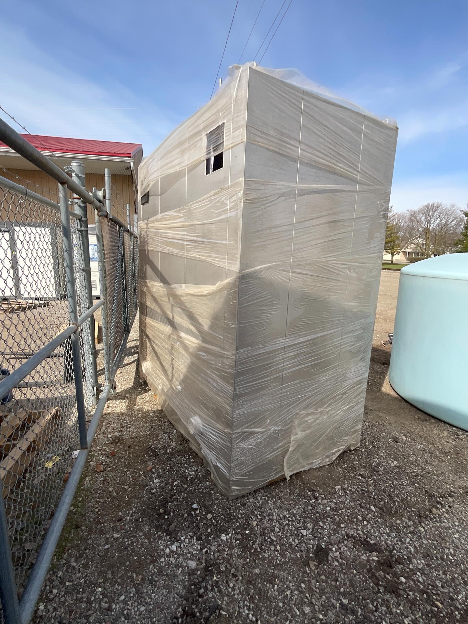 Double Stall Portable Toilet