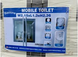 Bastone Mobile Double Toilet w/ Sink