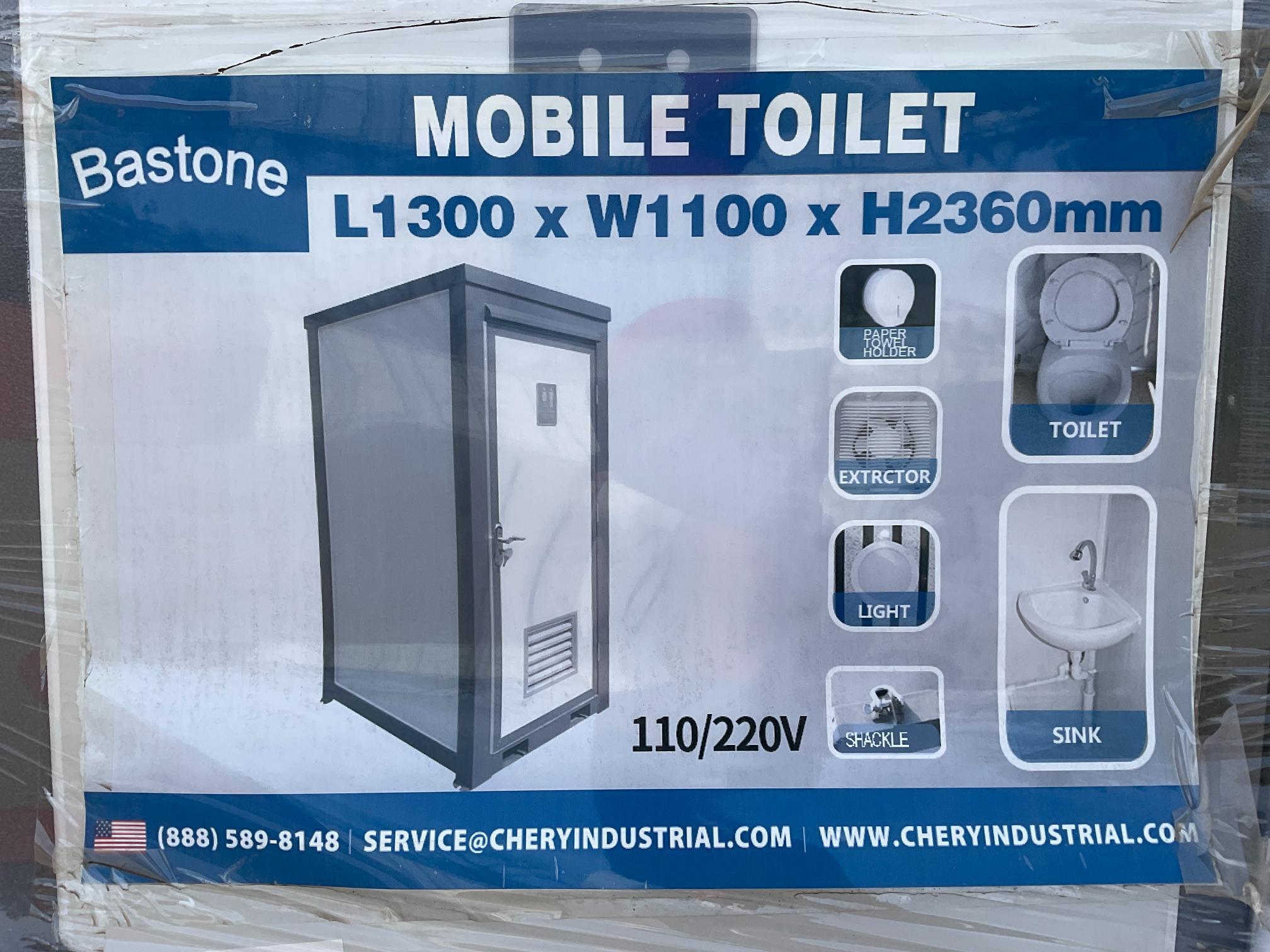 Bastone Mobile Toilet w/ Single