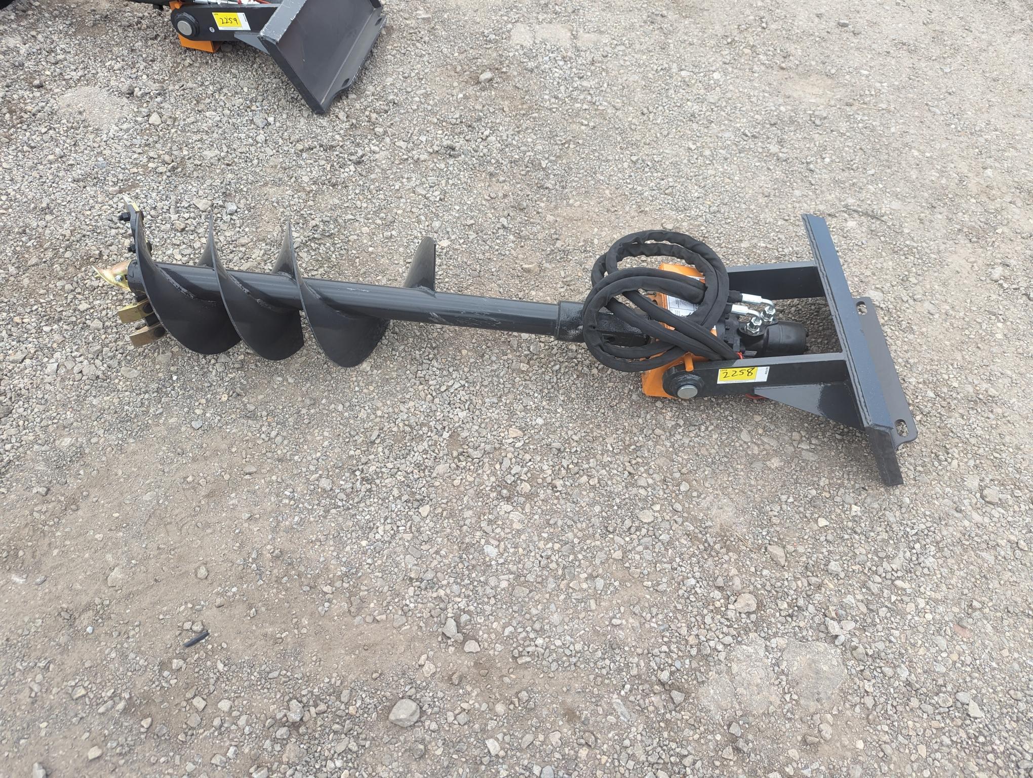 Wolverine Mini Skid Steer Auger w/ 12" Bit