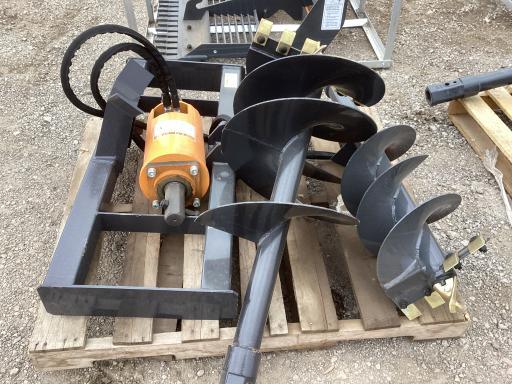 Wolverine Skid Steer Auger W/ 12" 18" Bits