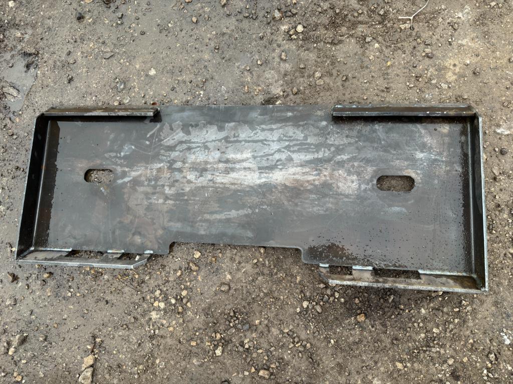 Skid Steer Smooth Plate