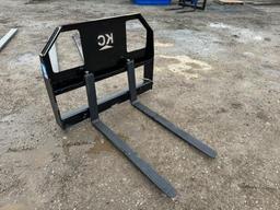 42" KC Skid Steer Forks