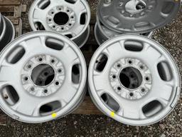 (3) 18.5" Chevy Rims