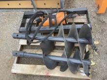 Wolverine Skid Steer Auger W/ 12"& 18" Bits