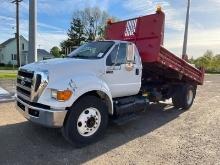 2011 Ford F750 Landscape Dump Truck