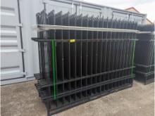 240' AGT 10FWIF24 Powder Coated Site Fence