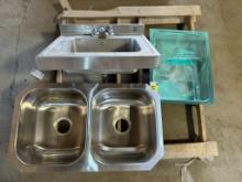 3 Stainless Sinks