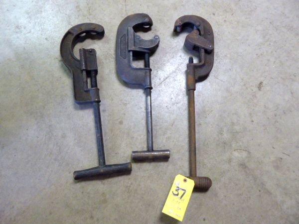 Pipe Cutters, Asst.  (3 Each)