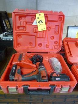 Milwaukee 18V Cordless 1/2" Drill w/(2) Batteries & Charger