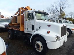 2001 Peterbilt 330 Single Axle Digger Derrick Truck