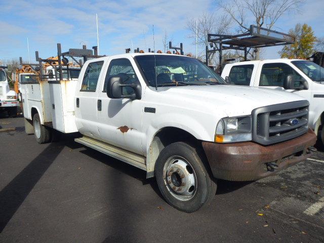 2002 Ford F-550XL Super Duty Crew Cab Utility Truck